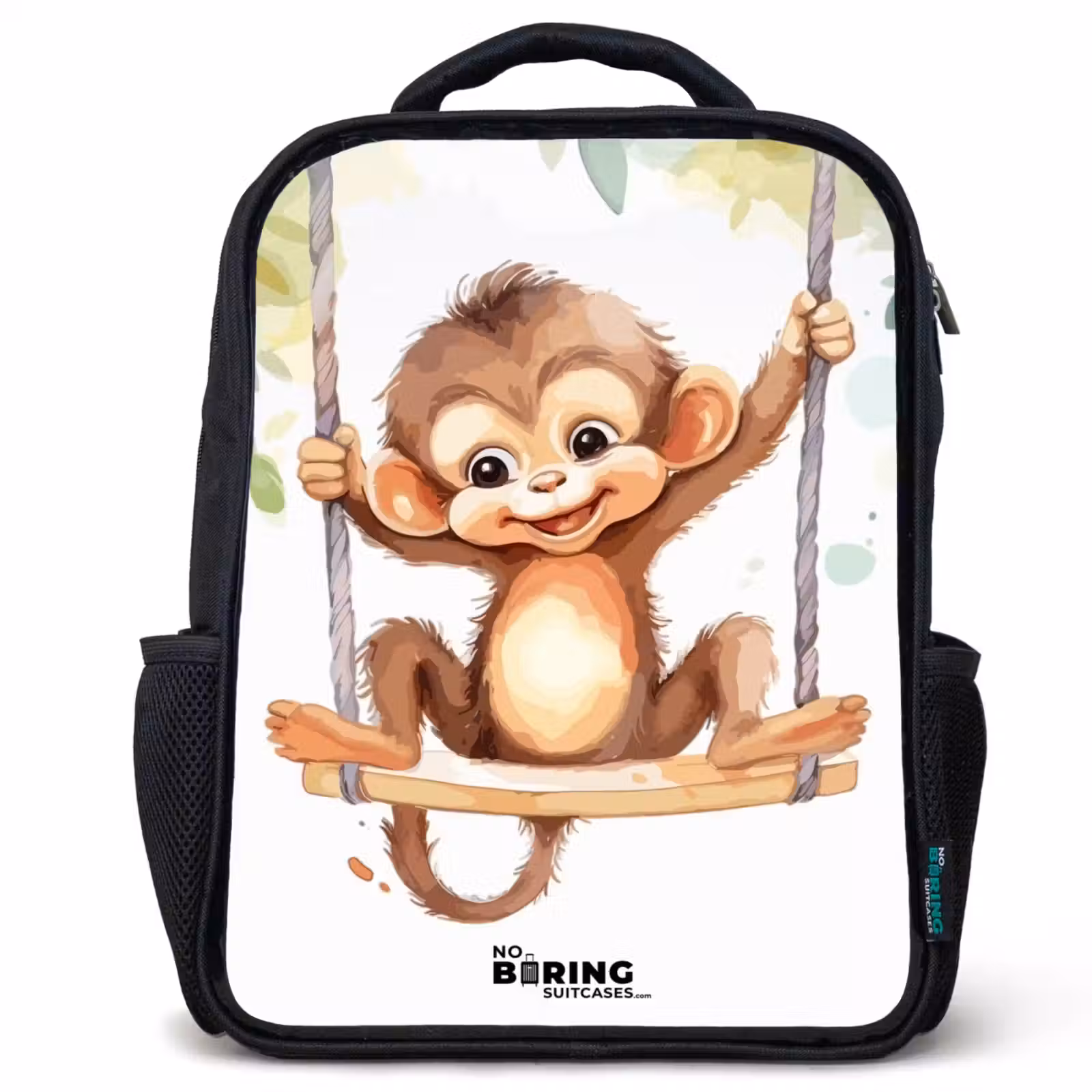 Kids backpack - Black - Rocking great ape — 1