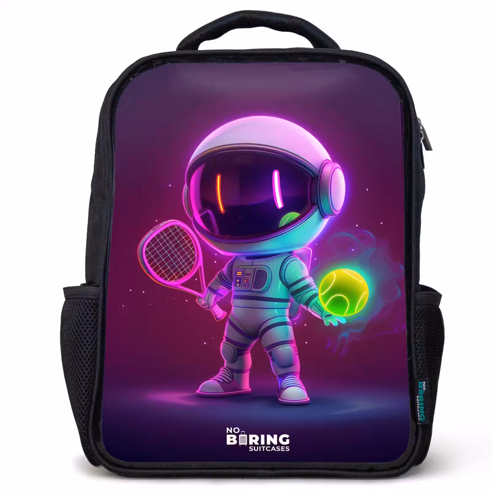 Kids backpack - Black - Space tennis — 1