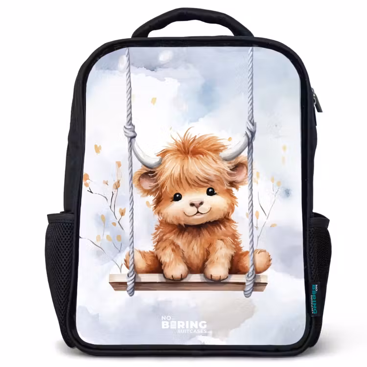 Kids backpack - Black - Hennie highlander — 1
