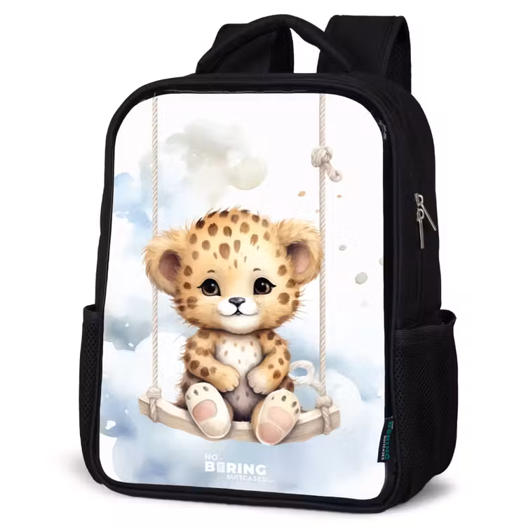 Kids backpack - Black - Perry panther — 6