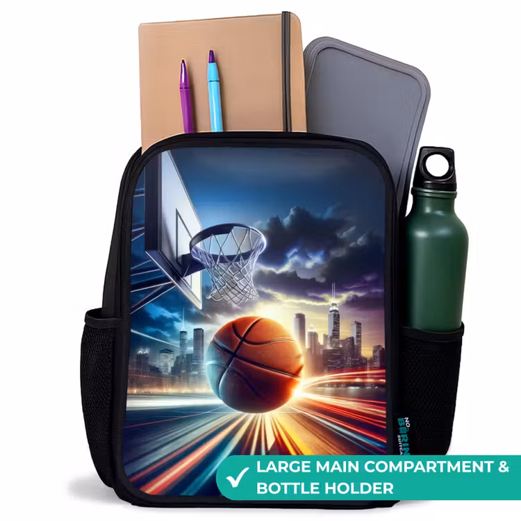 Kids backpack - Black - Slam dunk — 10