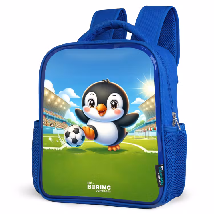 Kids backpack - Blue - Penalty penguin — 7