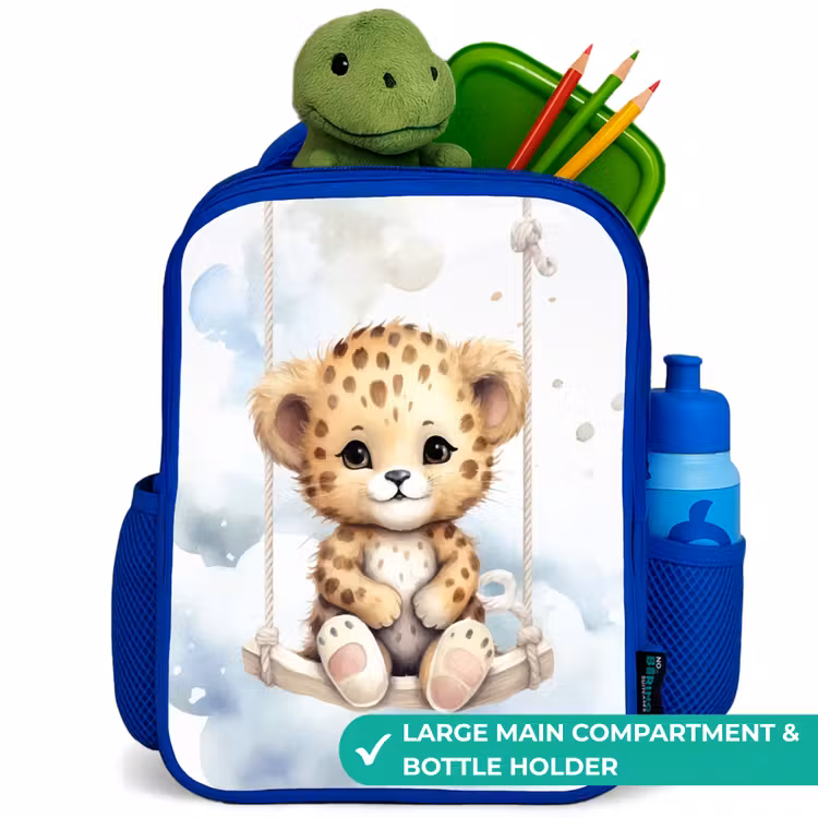 Kids backpack - Blue - Perry panther — 5