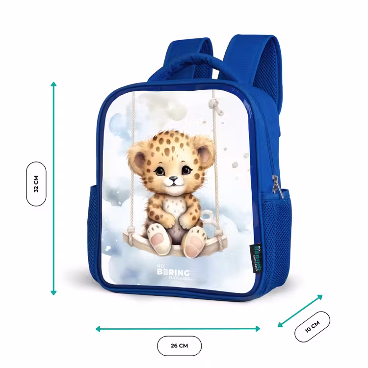 Kids backpack - Blue - Perry panther — 6