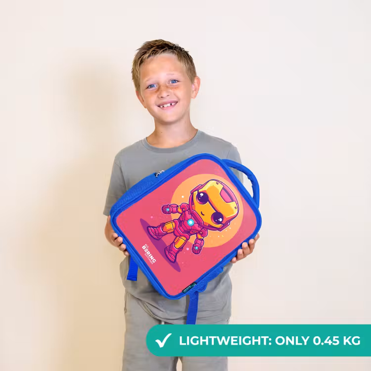 Kids backpack - Blue - Pink ranger — 3