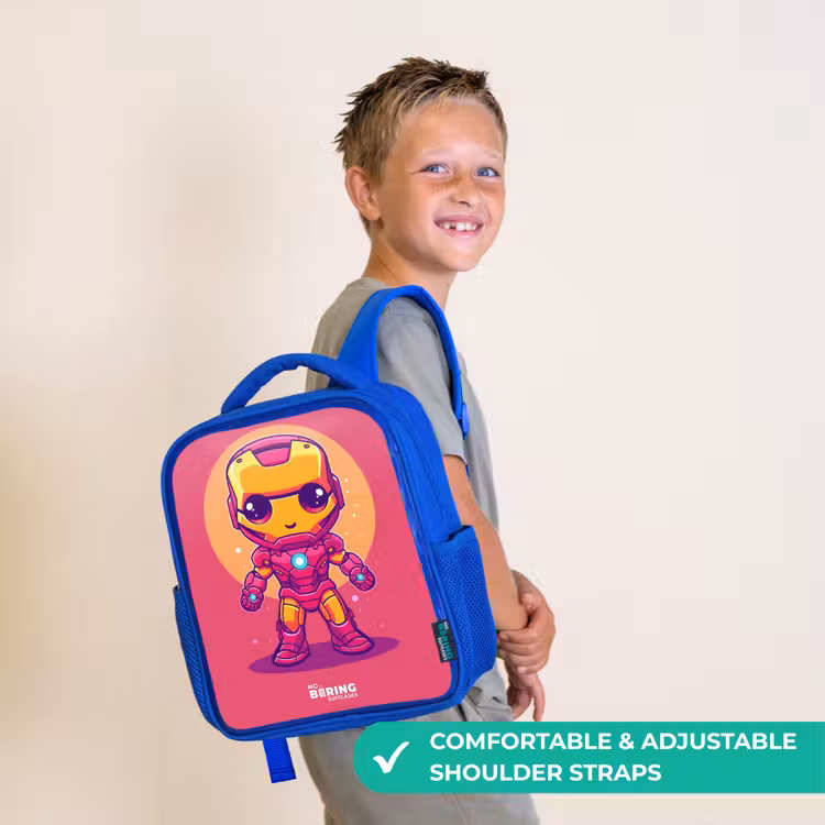 Kids backpack - Blue - Pink ranger — 4