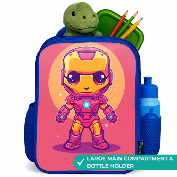 Kids backpack - Blue - Pink ranger — 5