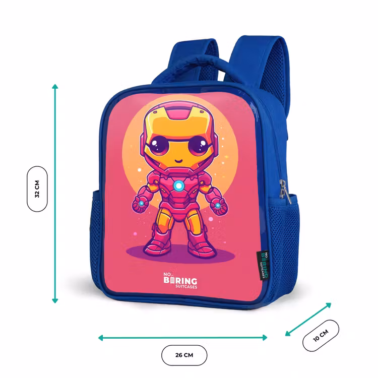 Kids backpack - Blue - Pink ranger — 6