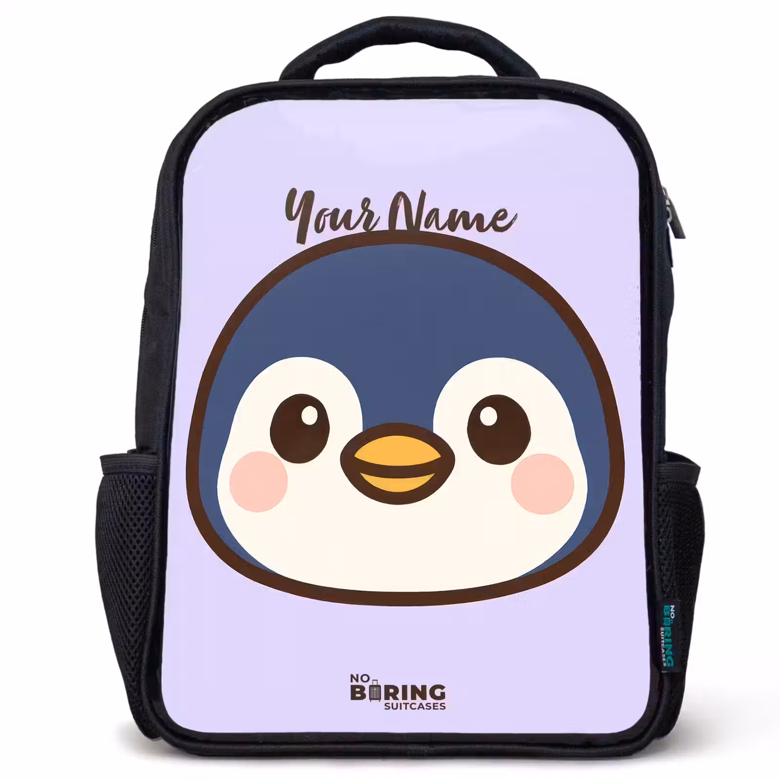 Kids backpack - Black - Penguin — 1