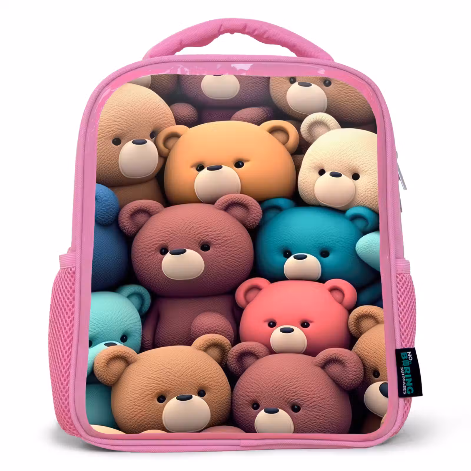 Kids backpack - Pink - Bears Bonanza — 1