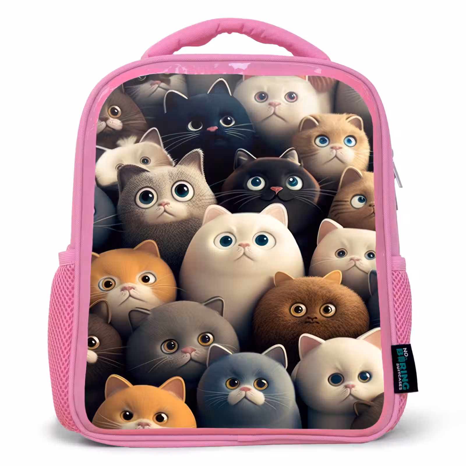 Kids backpack - Pink - Cattiness — 1