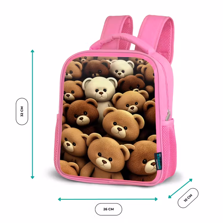 Kids backpack - Pink - Beregezellig — 3