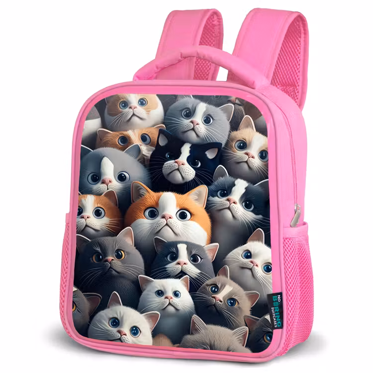 Kids backpack - Pink - Cuddly Snouts — 4