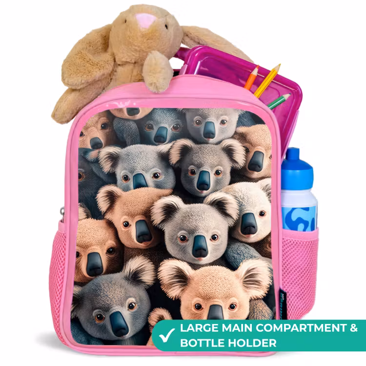 Kids backpack - Pink - Koala Caprioles — 2