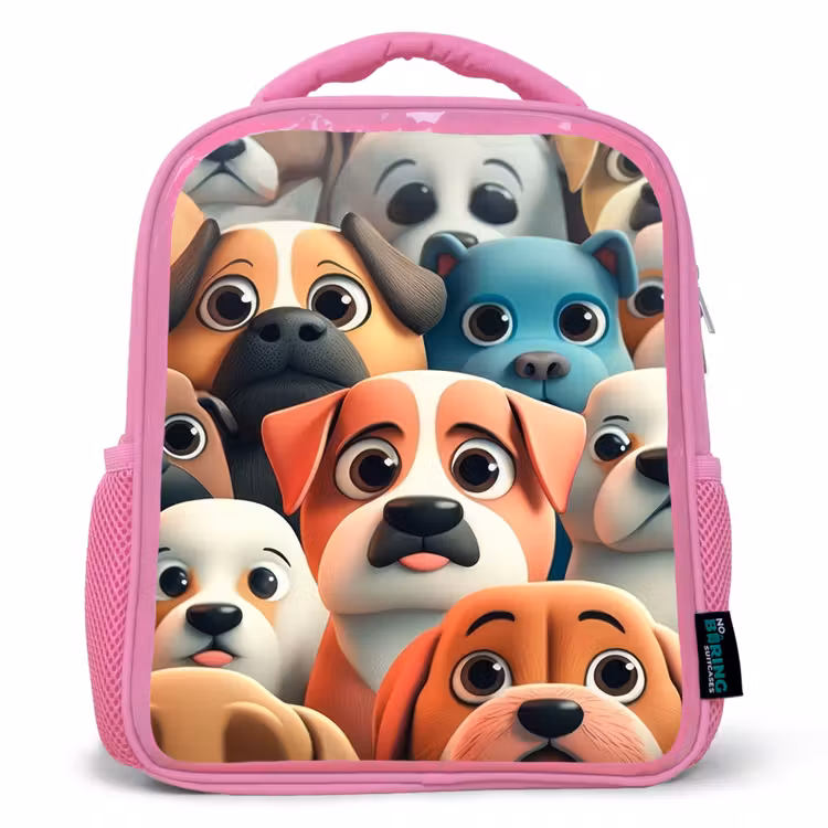 Kids backpack - Pink - Rabies — 1