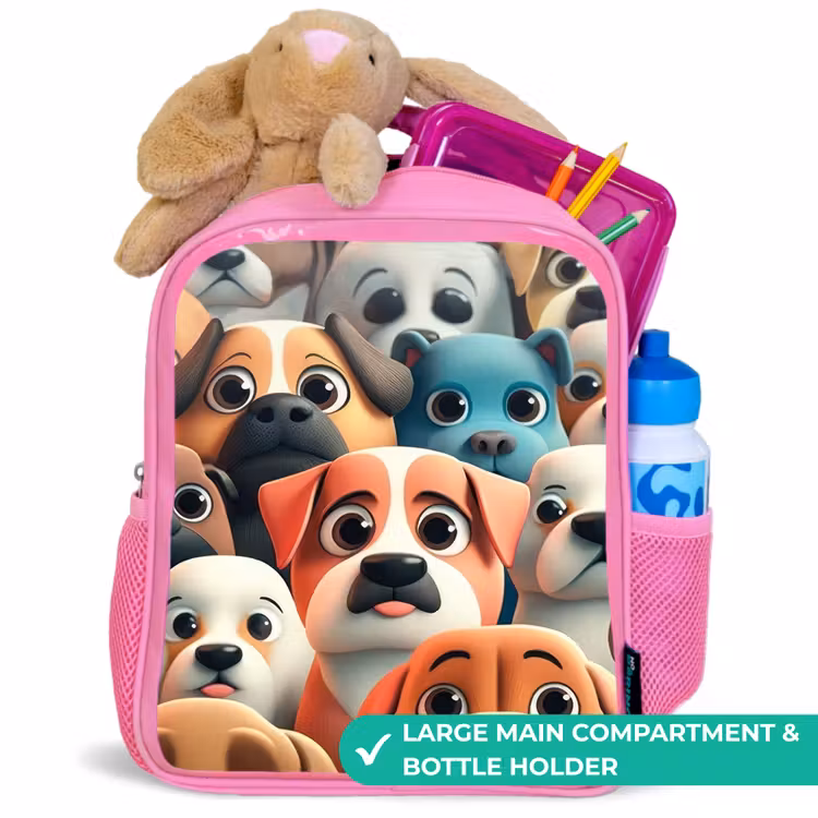 Kids backpack - Pink - Rabies — 2
