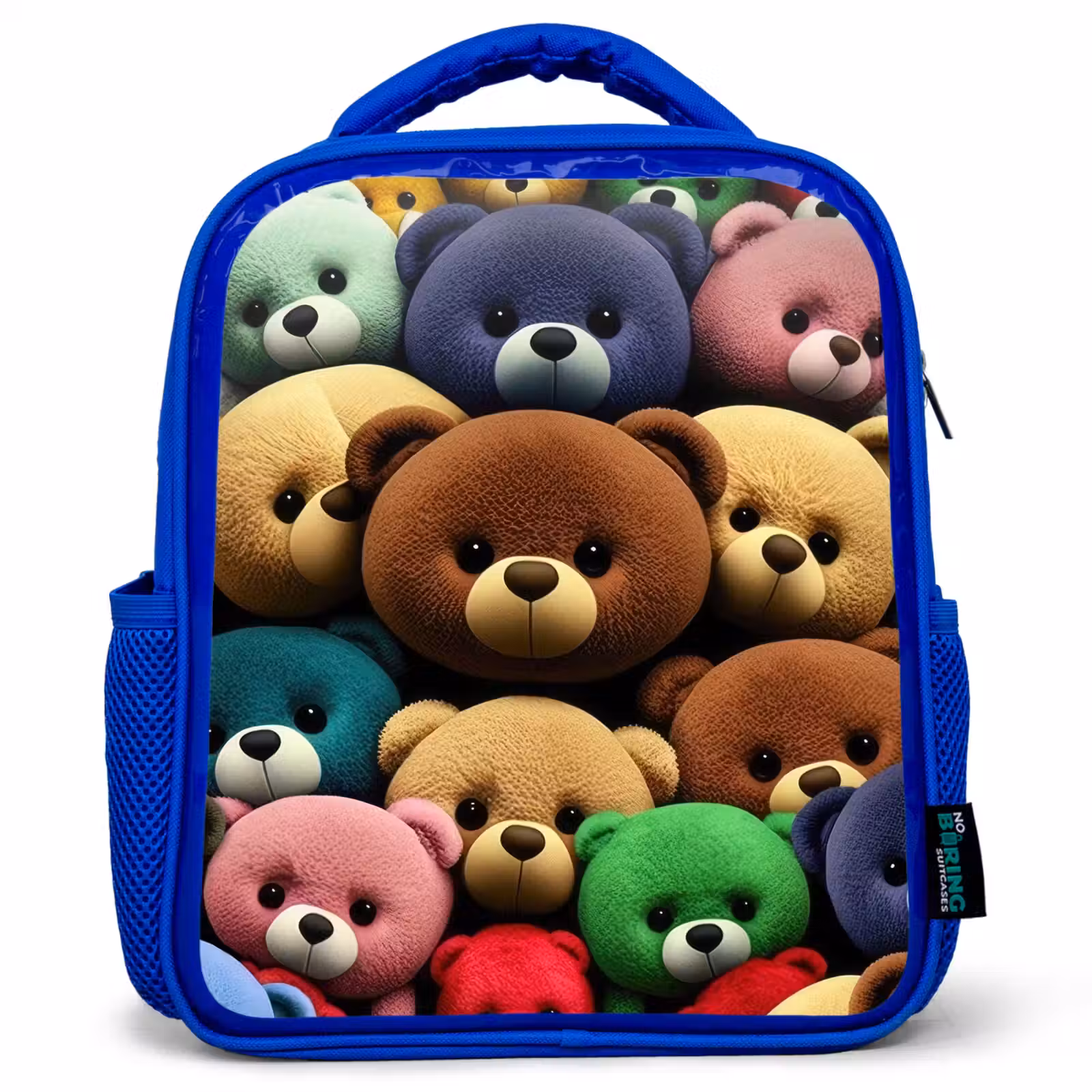 Kids backpack - Blue - Pied Bear Gang — 1