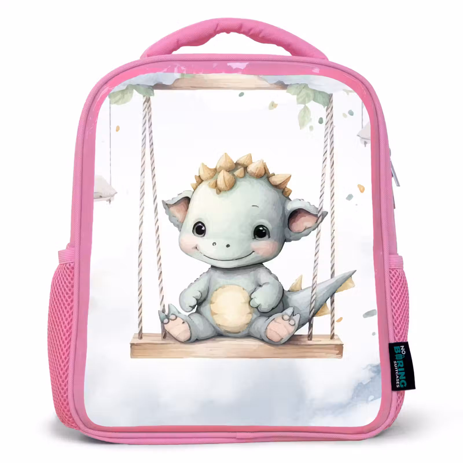 Kids backpack - Pink - Dragon - Baby animal - Children — 1