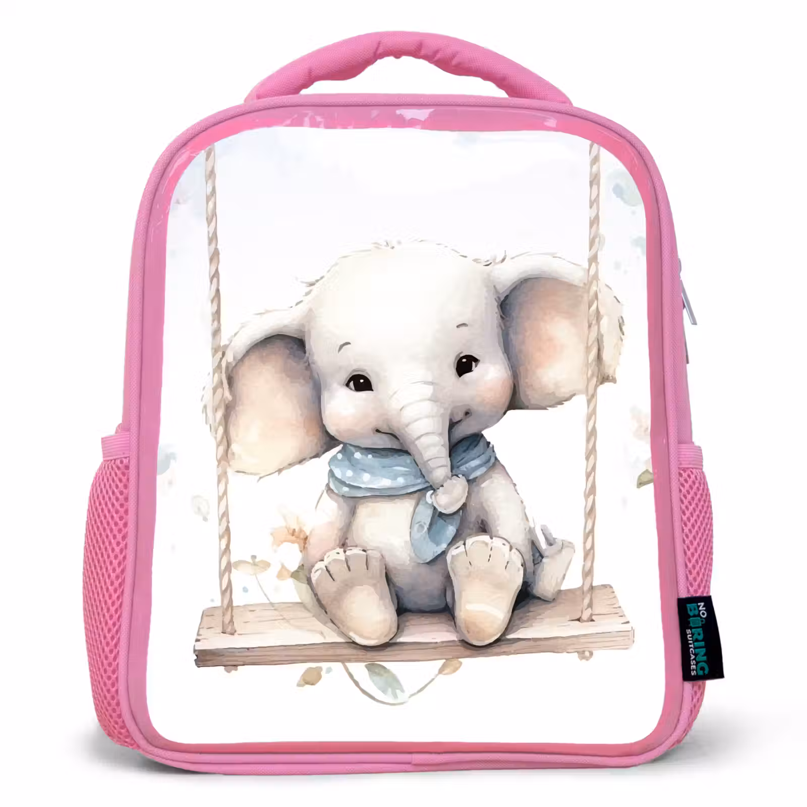 Kids backpack - Pink - Elephant - Animal - Children — 1