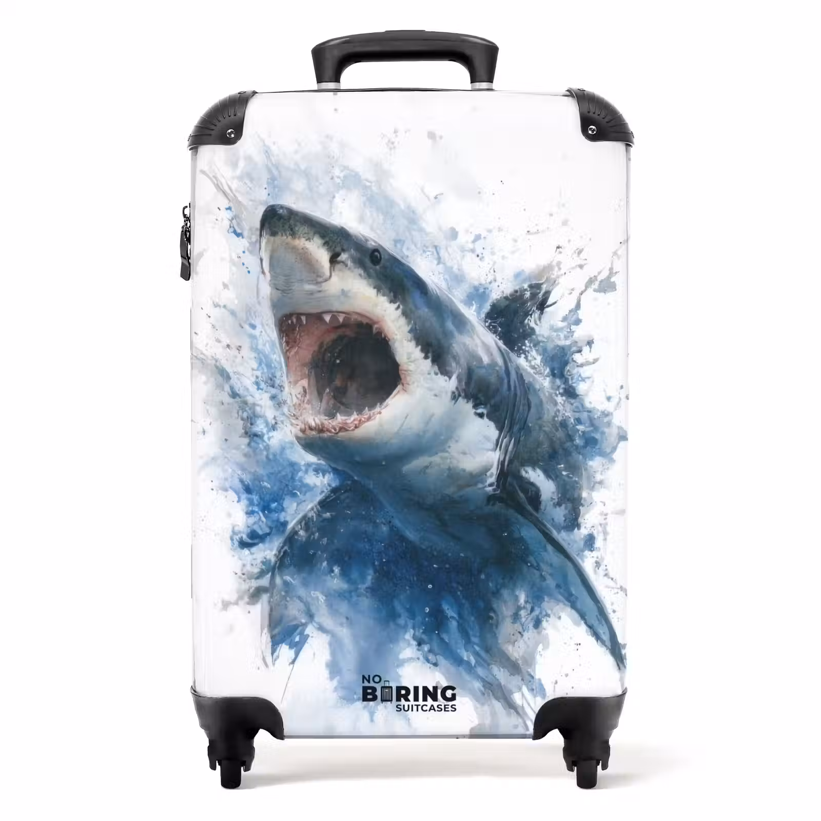 Suitcase - Big shark out of the water — 1