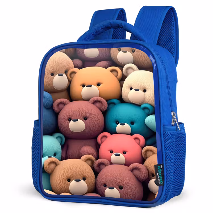 Kids backpack - Blue - Bears Bonanza — 7