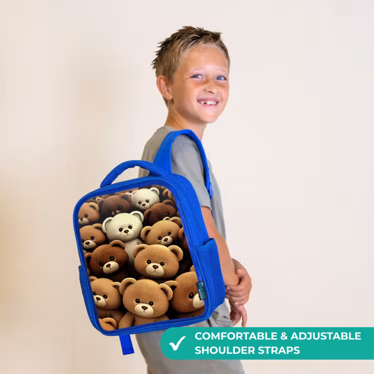Kids backpack - Blue - Beregezellig — 4