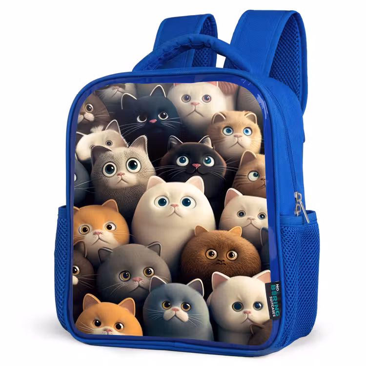 Kids backpack - Blue - Cattiness — 7