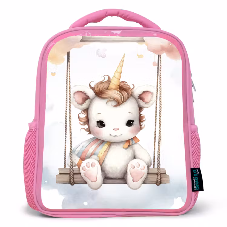 Kids backpack - Pink - Unicorn - Animal - Children - Unicorn — 1