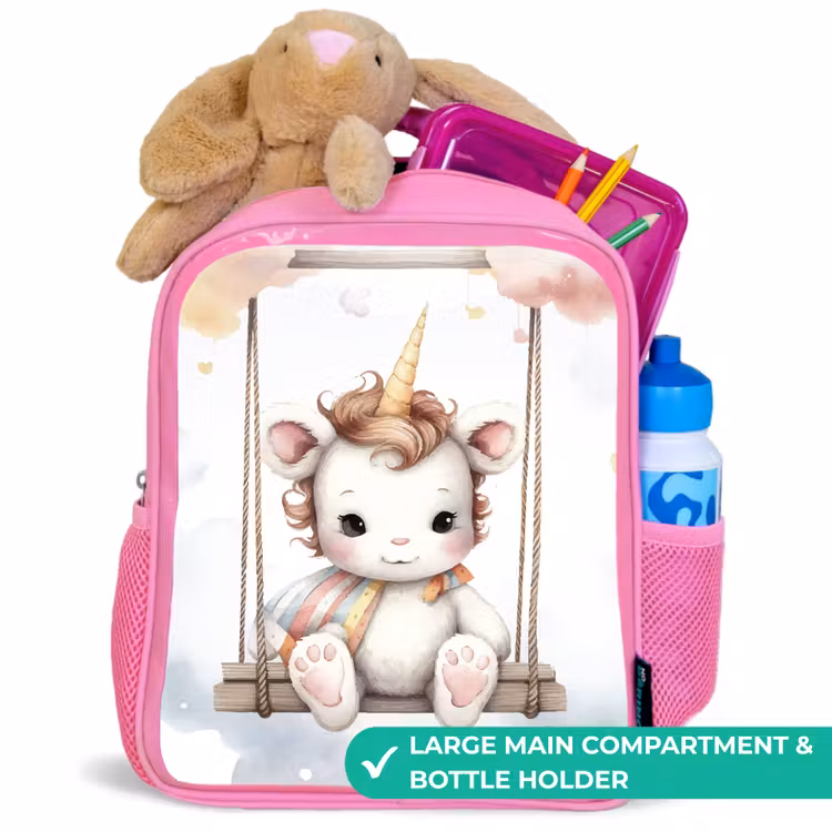 Kids backpack - Pink - Unicorn - Animal - Children - Unicorn — 2