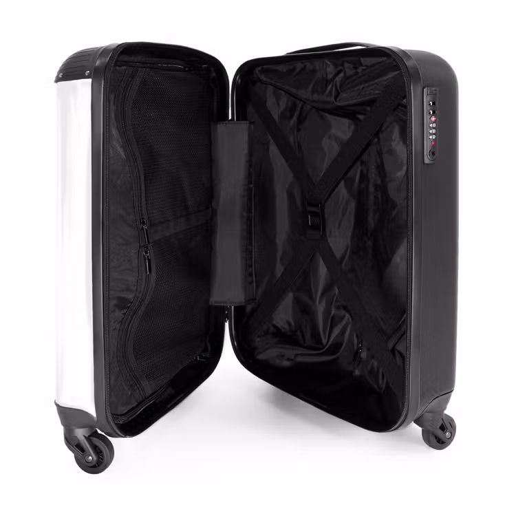 Suitcase - Blue dolphin on a white background — 5