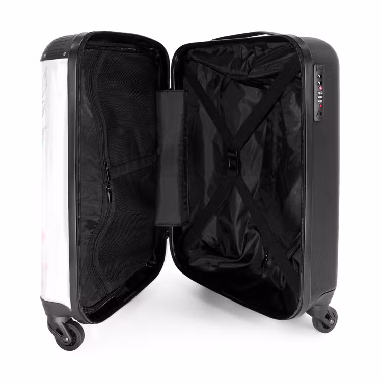 Suitcase - Blue fairy with wings — 5
