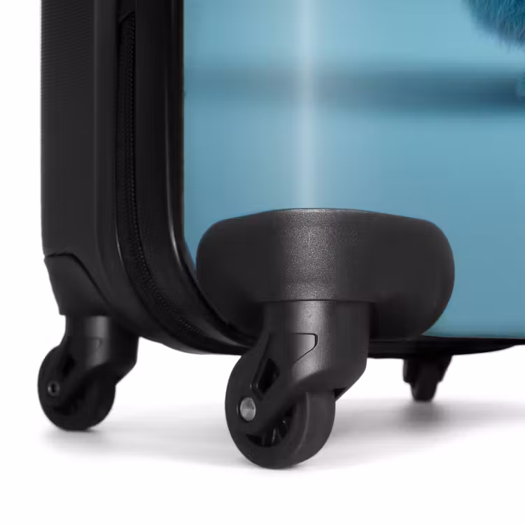 Suitcase - Blue monster on a blue background — 7