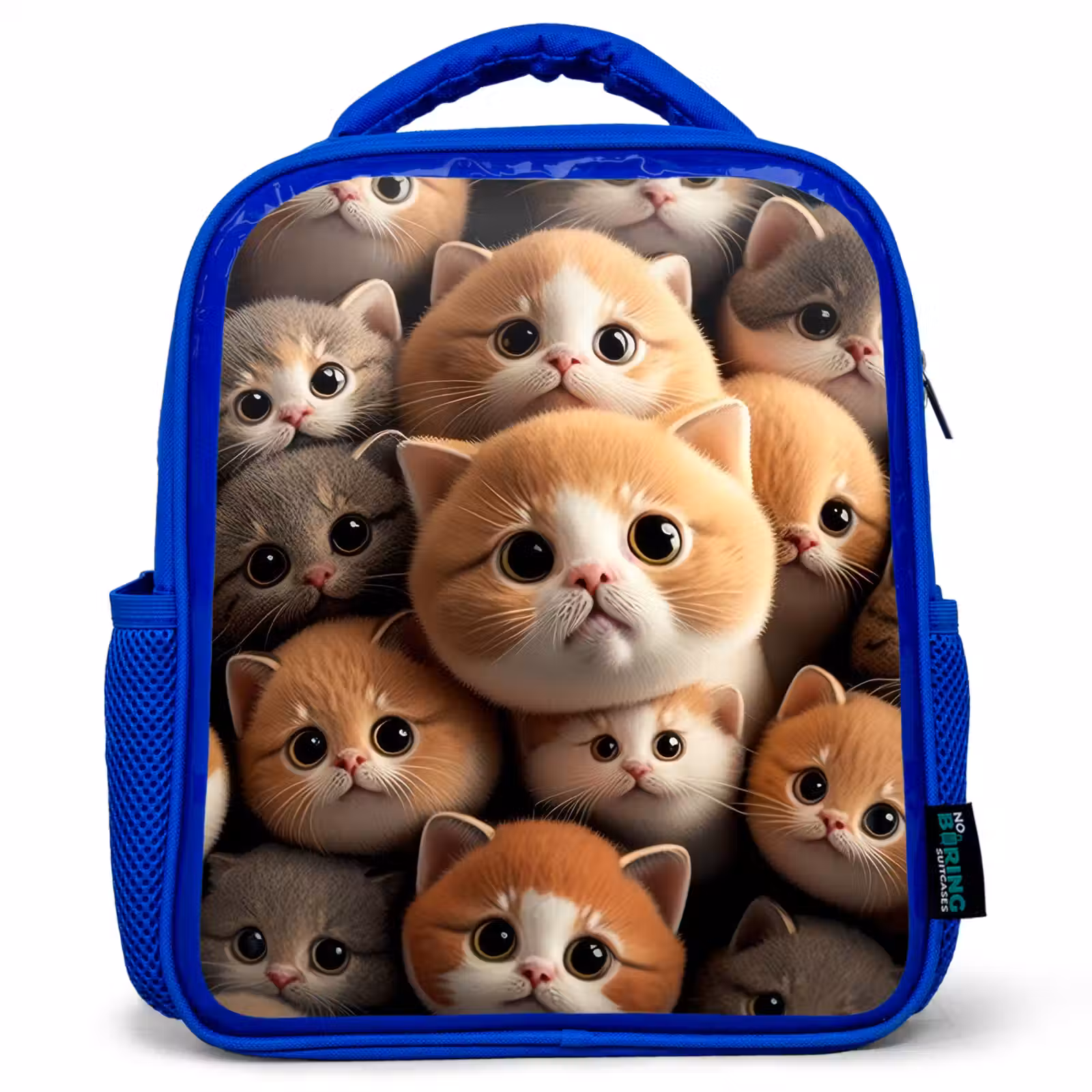 Kids backpack - Blue - Cuddle Cats — 1