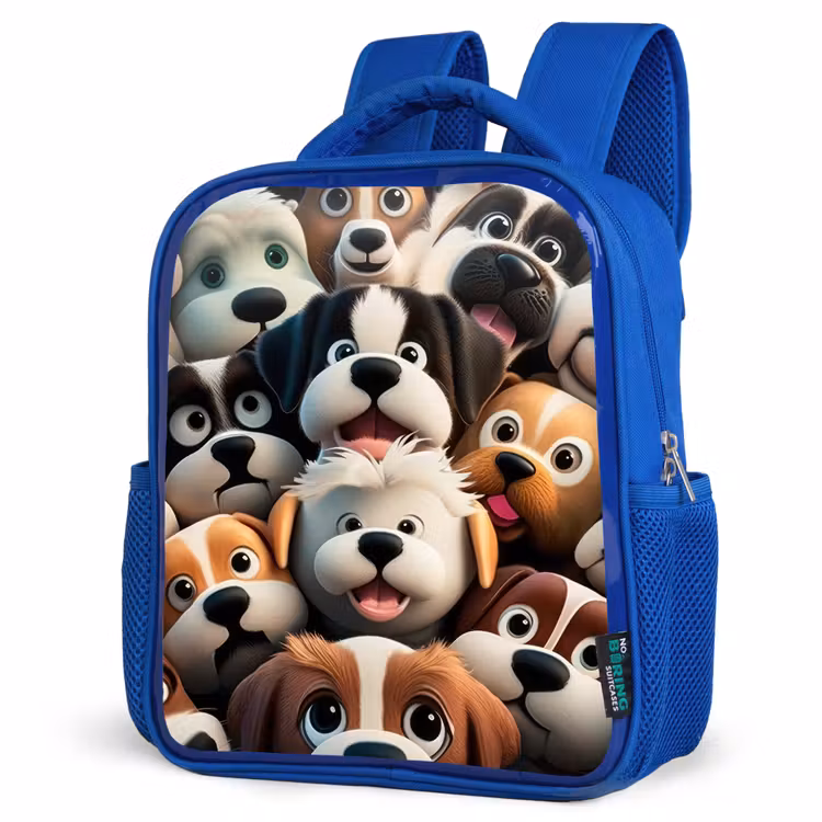 Kids backpack - Blue - Barking Bunnies — 7
