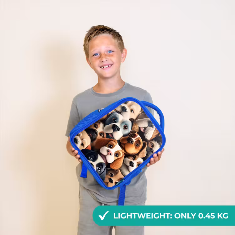 Kids backpack - Blue - Barking Gang — 3