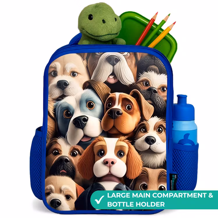 Kids backpack - Blue - Barking Gang — 5