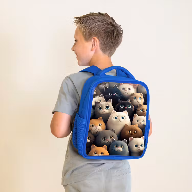 Kids backpack - Blue - Catcall — 2
