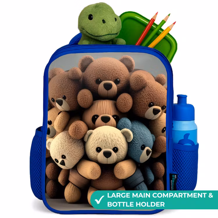 Kids backpack - Blue - Cuddle Bears — 5
