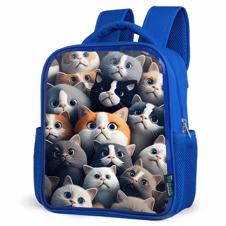Kids backpack - Blue - Cuddly Snouts — 7