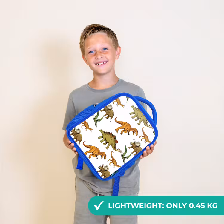 Kids backpack - Blue - Dinosaur - Drawing - Kids - Kids - Kids. — 3