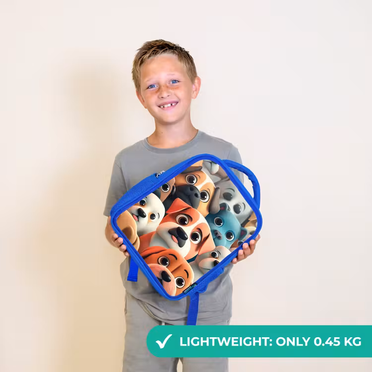 Kids backpack - Blue - Rabies — 3