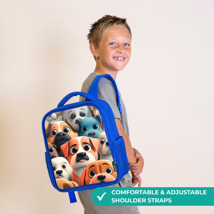Kids backpack - Blue - Rabies — 4