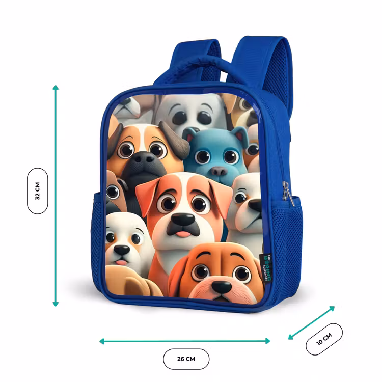 Kids backpack - Blue - Rabies — 6