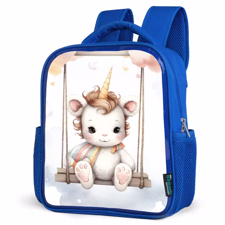 Kids backpack - Blue - Unicorn - Animal - Children - Unicorn — 7