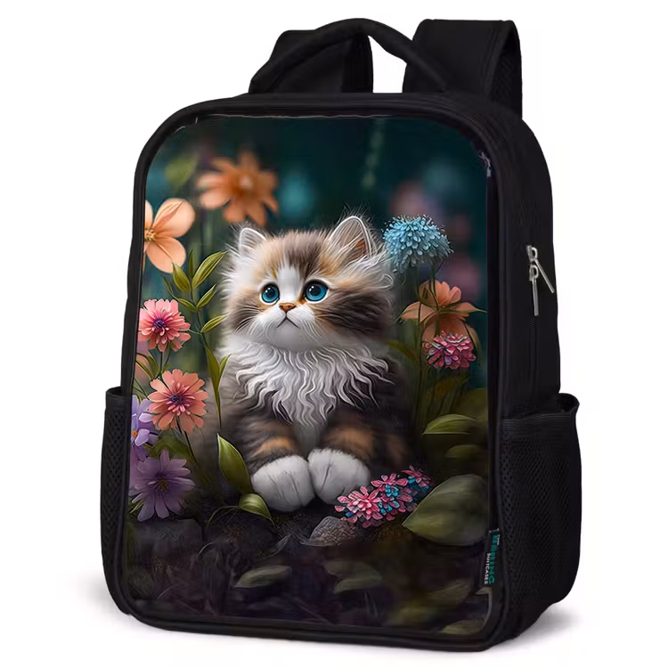 Kids backpack - Black - Cuddly Sjakie — 6