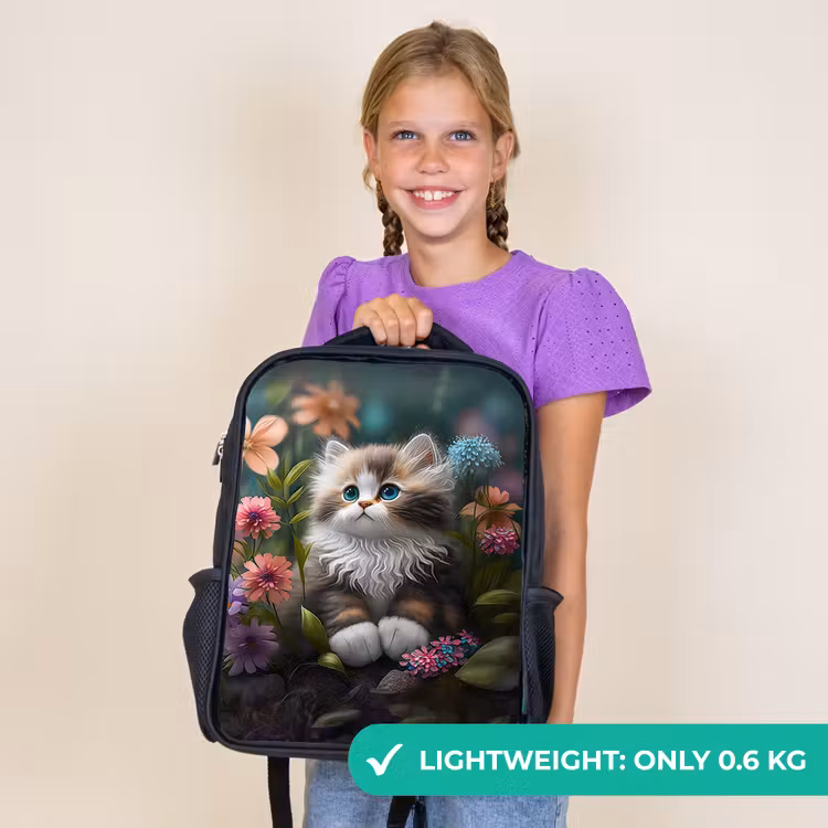 Kids backpack - Black - Cuddly Sjakie — 9