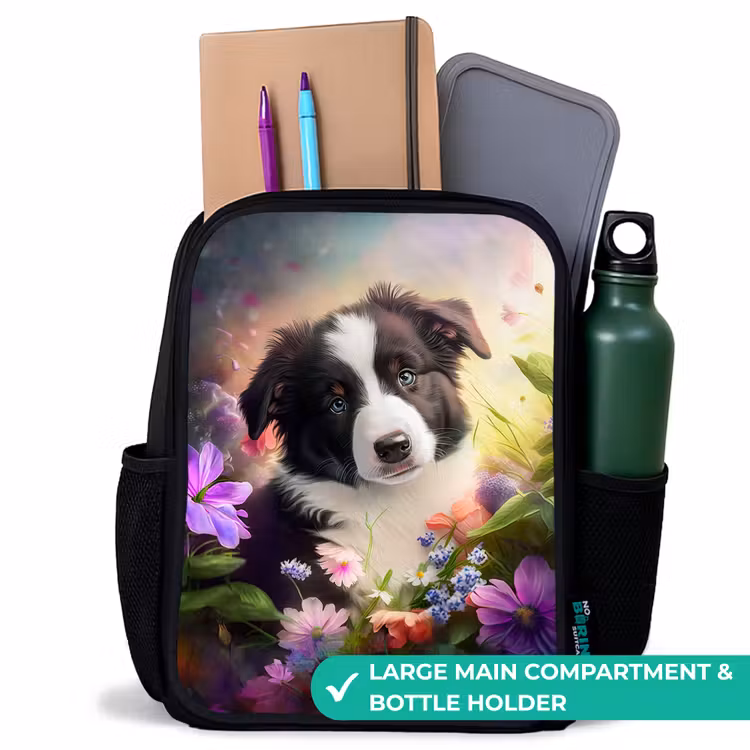 Kids backpack - Black - Lasse the Little Dog — 10