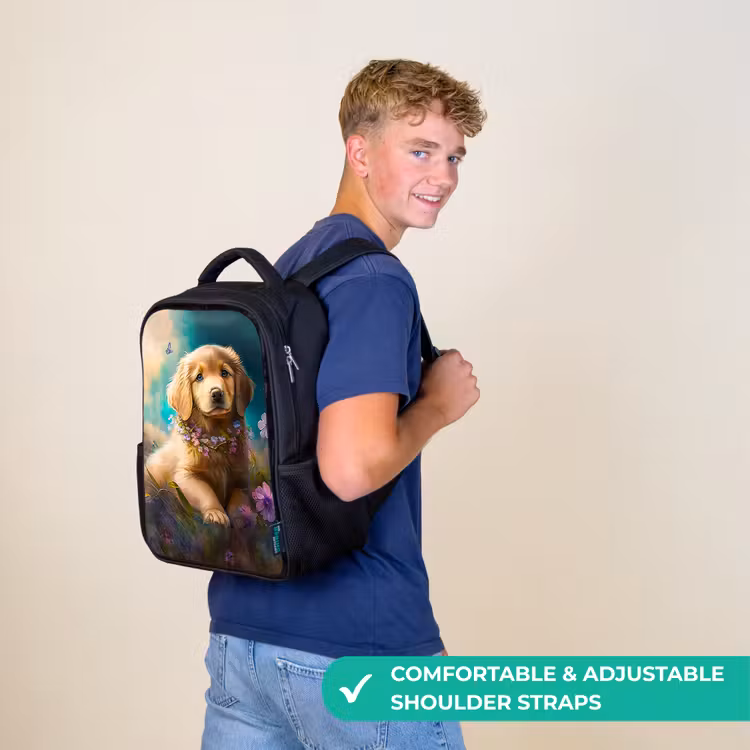 Kids backpack - Black - Sammy Muzzle — 11