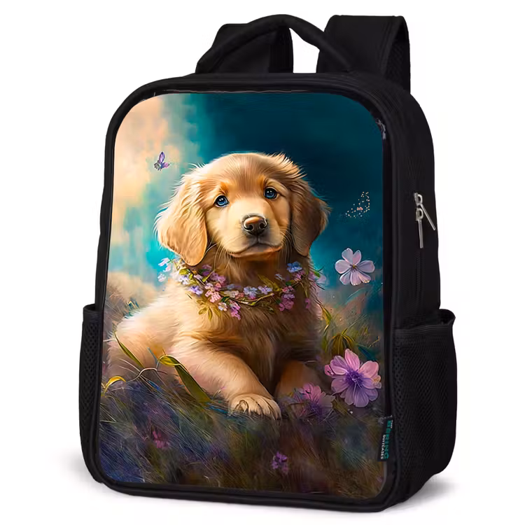 Kids backpack - Black - Sammy Muzzle — 6