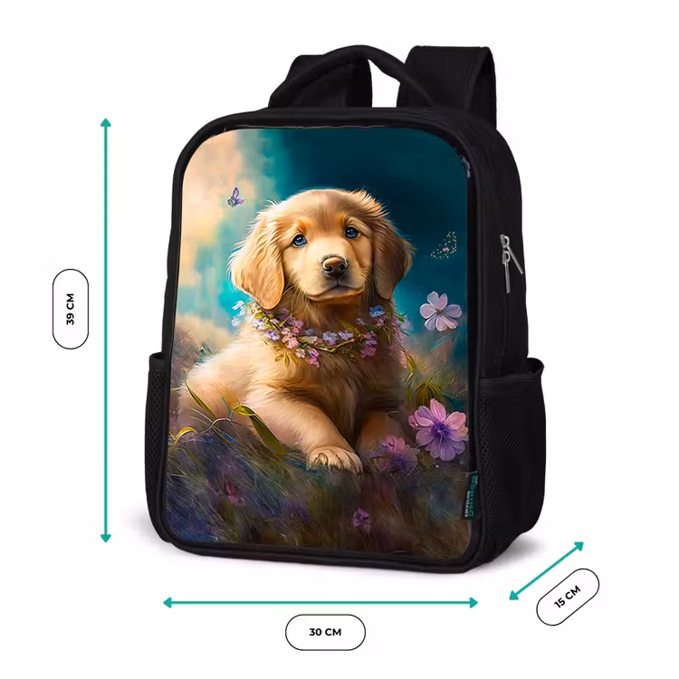 Kids backpack - Black - Sammy Muzzle — 8